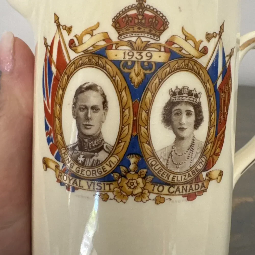 Alfred Meakin Creamer King George VI & Queen Elizabeth Visit to Canada 1939
